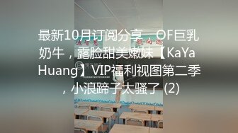 最新10月订阅分享，OF巨乳奶牛，露脸甜美嫩妹【KaYa Huang】VIP福利视图第二季，小浪蹄子太骚了 (2)