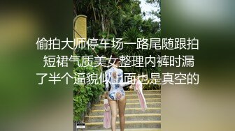 偷拍大师停车场一路尾随跟拍 短裙气质美女整理内裤时漏了半个逼貌似上面也是真空的